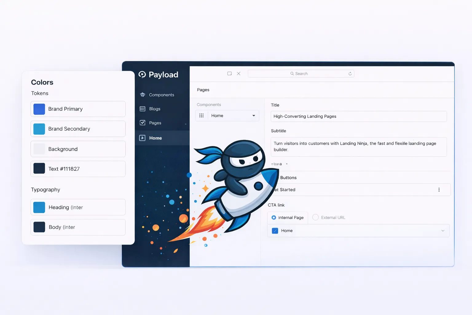 dashboard ninja rocket